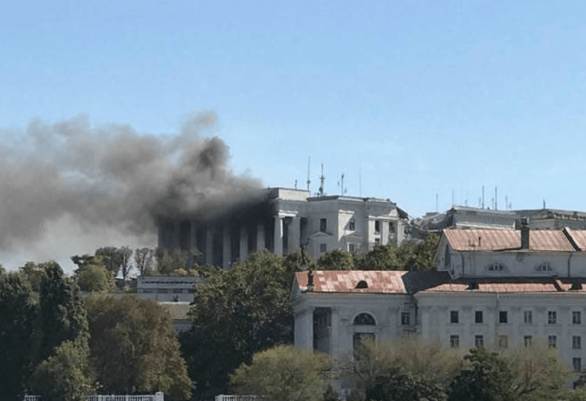 Іван Ступак пояснив, чим важливий удар по штабу ЧФ РФ / фото скріншот відео Іван Ступак пояснив, чим важливий удар по штабу ЧФ РФ / фото скріншот відео