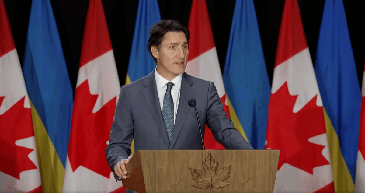 Трюдо вибачився перед канадцями і Зеленським / скріншот Трюдо вибачився перед канадцями і Зеленським / скріншот