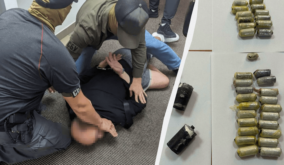 На границе задержали наркокурьера / коллаж УНИАН, фото ssu.gov.ua На границе задержали наркокурьера / коллаж УНИАН, фото ssu.gov.ua