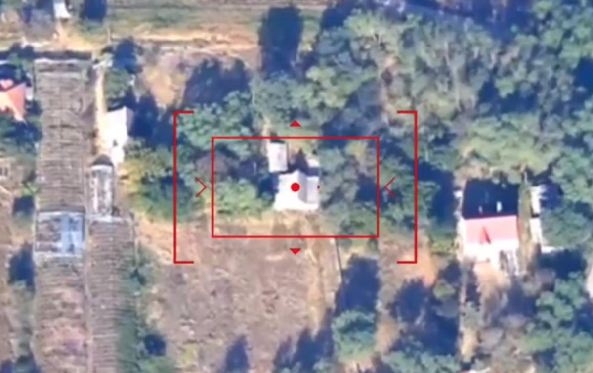 СБУ навела ракету из HIMARS на штаб россиян под Херсоном / скриншот СБУ навела ракету из HIMARS на штаб россиян под Херсоном / скриншот