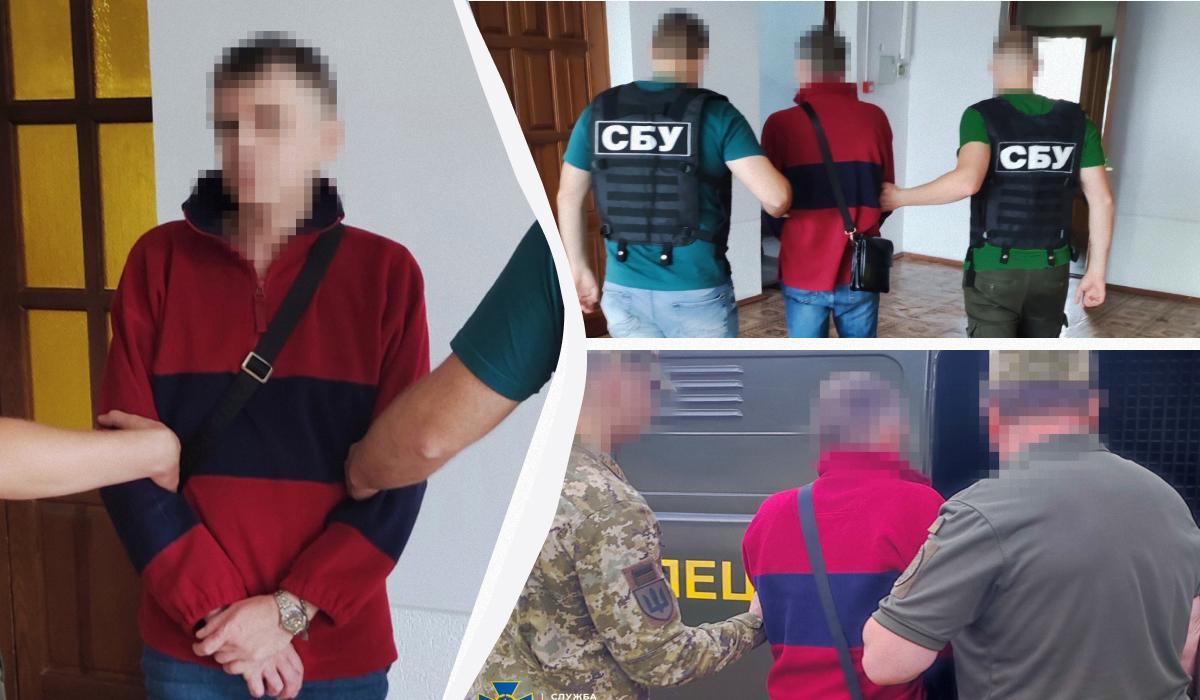 Сотрудники СБУ задержали мужчину по месту жительства / коллаж УНИАН, фото ssu.gov.ua Сотрудники СБУ задержали мужчину по месту жительства / коллаж УНИАН, фото ssu.gov.ua