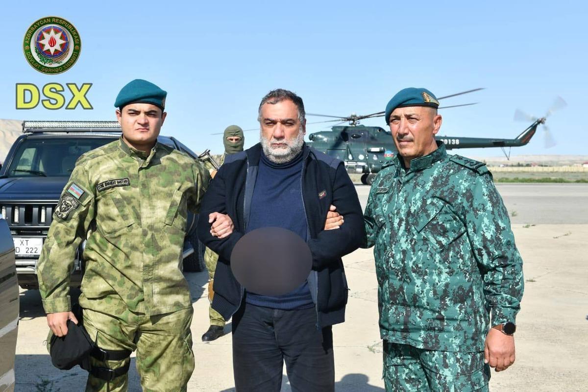 В Азербайджані затримали колишнього "міністра" Карабаху Рубена Варданяна / фото dsx.gov.az В Азербайджані затримали колишнього "міністра" Карабаху Рубена Варданяна / фото dsx.gov.az