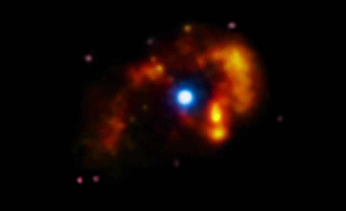 NASA опублікувало відео найдивовижнішої зірки, за якою спостерігають 20 років / скріншот NASA опублікувало відео найдивовижнішої зірки, за якою спостерігають 20 років / скріншот