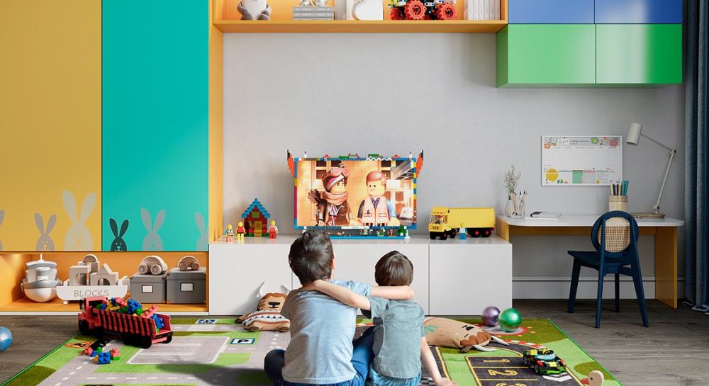 телевізор в дитячу кімнату