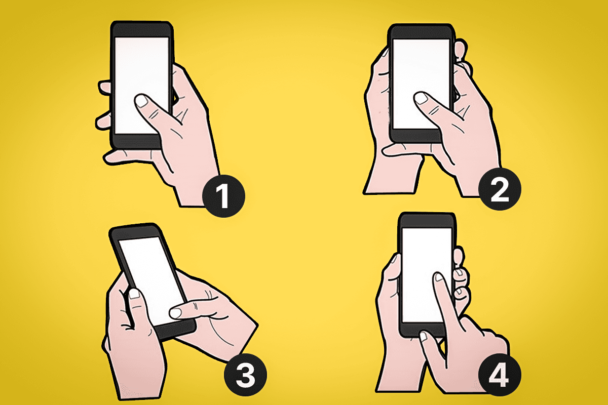 Присмотритесь, как вы держите телефон - самый точный тест на характер —  УНИАН