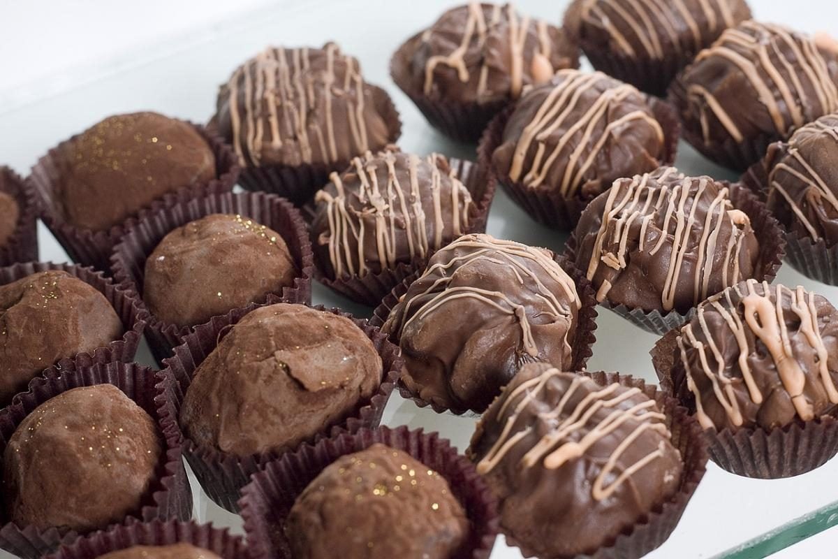 Меню недели Шоколадные конфеты с орехами: рецепт пошаговый с фото