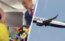 Чоловік вилетів з літака через "палець" стюарда: поліція пропустила це шоу (відео)