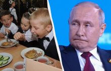 Так выглядит величие: детям оккупированного Крыма предлагают пожертвовать школьными обедами ради Путина (фото)