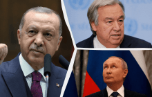 Генсек ООН придумав схему, як Росії експортувати зерно в обхід санкцій, – Ердоган