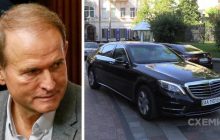 Арештований броньовик Mercedes зрадника Медведчука зник - Офіс генпрокурора