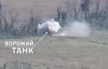 ЗСУ потужно рознесли російський танк (відео)