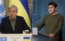 "Украина должна капитулировать": Подоляк возмущен позицией генсека ООН об окончании войны