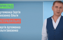 Порядок має значення: мовознавець розповів, як правильно писати ім'я та прізвище у різних випадках