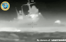Зʼявилося відео роботи морського дрона по кораблях РФ: ЗМІ зʼясували, якими були цілі