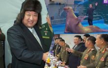 Водка, ушанка и танец моржа: как развлекают Ким Чен Ына в России (фото, видео)