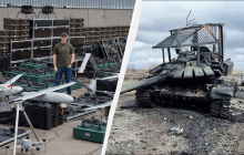 27 танків, 64 гармати та 68 росіян: результати полювання "Армії дронів" за тиждень