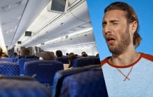 Розлючений пасажир літака "огидно" помстився сусіду, який постійно чіпав його крісло