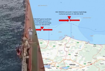 Український моряк впав за борт біля берегів Туреччини (відео)