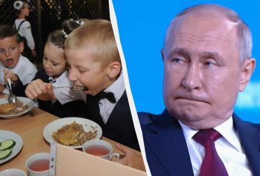 Так выглядит величие: детям оккупированного Крыма предлагают пожертвовать школьными обедами ради Путина (фото)