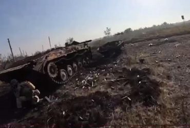 Нацполіція вступила у ближній бій з окупантами біля Бахмута (відео)