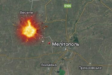 За 50 км від Мелітополя в лавах окупантів пролунав потужний вибух