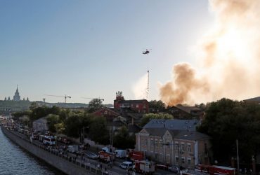 У Москві загорівся завод Салют, який виготовляє військове обладнання