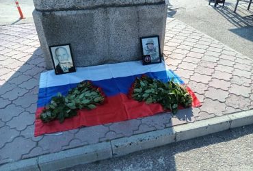 У Криму розгромили меморіал ватажкам Вагнера Пригожину і Уткіну
