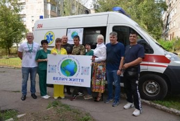 БФ Велич Життя надав допомогу лікарням прифронтового Торецька, - представник фонду Владислав Ландар