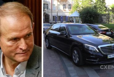 Арештований броньовик Mercedes зрадника Медведчука зник - Офіс генпрокурора