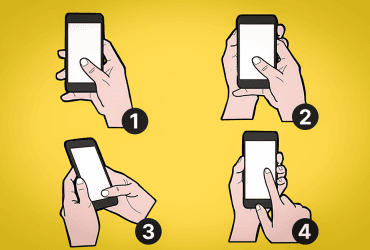 Точний тест на складний характер: подивіться, як ви тримаєте телефон