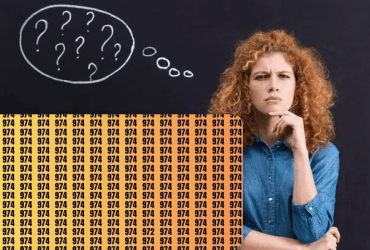 Эта оптическая иллюзия по зубам не каждому: найдите число, которое отличается от других