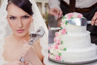 Мужчина ударил невесту тортом по лицу, она жестоко отомстила