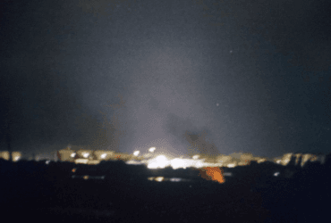 В Евпатории пожар - Атеш (фото)