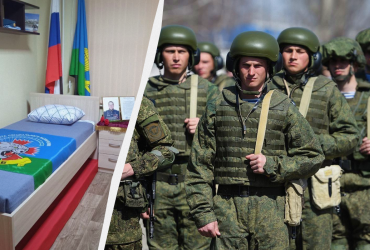 Кровать героя: в РФ сослуживцы создали кринжовый мемориал для убитого оккупанта (фото)