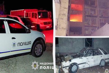 Ужасный прилет Оникса: полиция показала последствия попадания в Одесской области (видео)