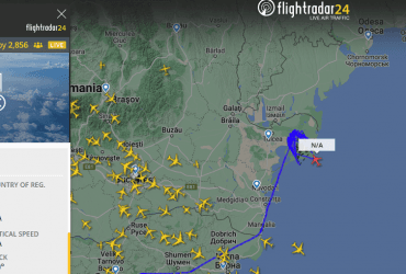 Під час удару по Севастополю над Чорним морем літав розвідувальний літак ВМС США