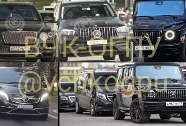 Стало відомо, які іномарки кружляють навколо мертвого Кадирова біля ЦКБ Москви (фото)