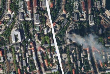 Удар по штабу ЧФ РФ в Крыму: спутник показал, что произошло со зданием