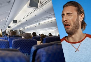 Разъяренный пассажир самолета мерзко отомстил соседу, постоянно трогавшему его кресло