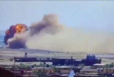 В сети появился момент крушения самолета Вагнера в Мали (видео)