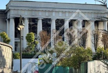 Штаб Чорноморського флоту РФ в Криму виявився без перекриттів (фото)