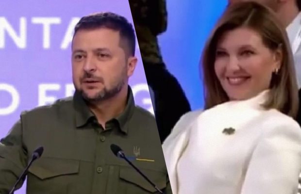 Зеленський не зумів приховати почуття до дружини: реакція першої леді безцінна (відео)