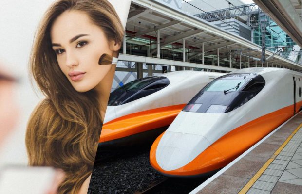 В Китае женщин просят не делать макияж в поезде: железнодорожную компанию обвинили в сексизме