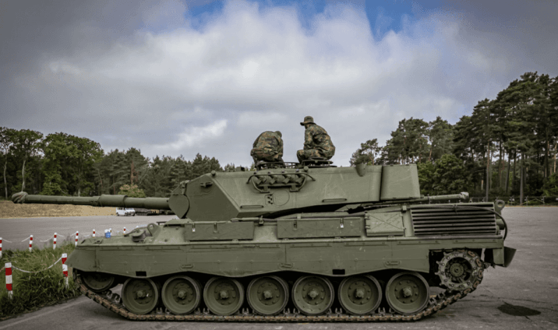 Танк Leopard / фото Forsvaret Танк Leopard / фото Forsvaret