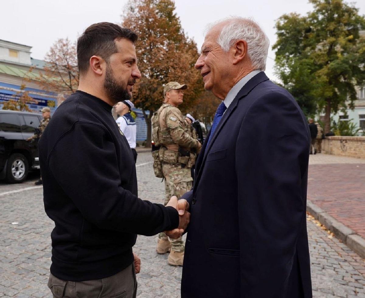 Боррель приехал в Киев / фото @JosepBorrellF Боррель приехал в Киев / фото @JosepBorrellF