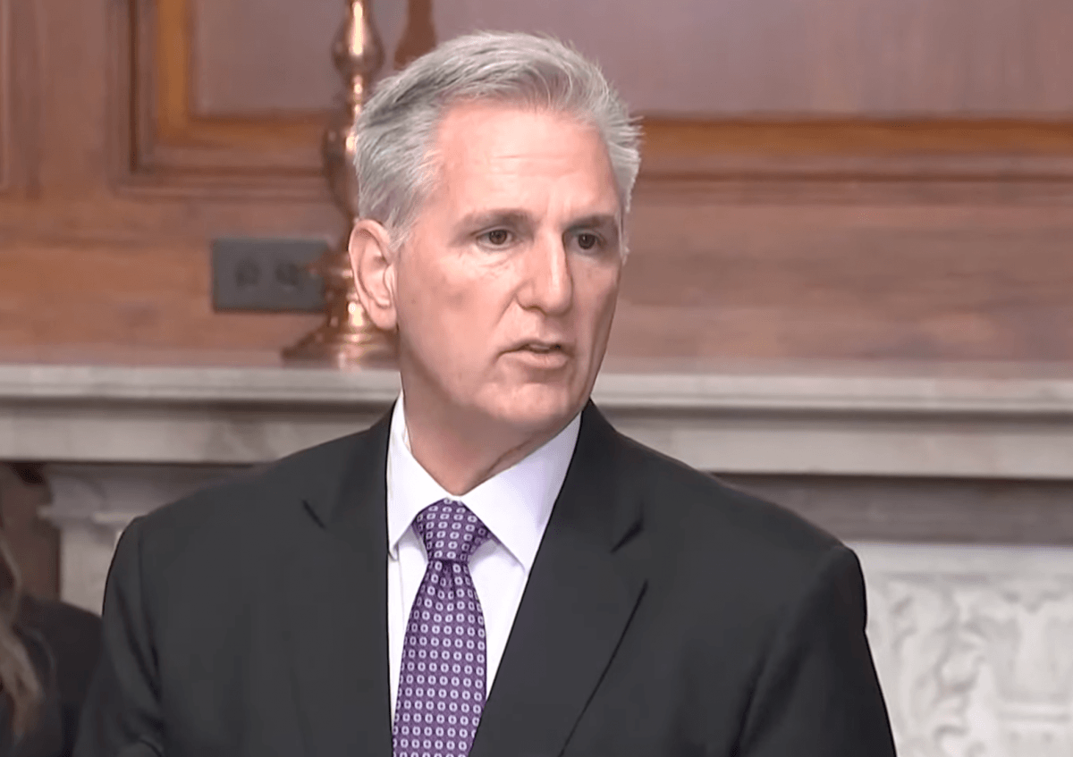 Маккарті відправили у відставку 3 жовтня / скріншот Маккарті відправили у відставку 3 жовтня / скріншот