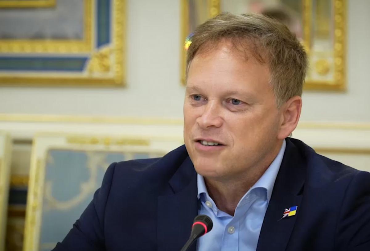 Міністр оборони Британії сьогодні оголосить про новий пакет допомоги Україні / скриншот Міністр оборони Британії сьогодні оголосить про новий пакет допомоги Україні / скриншот