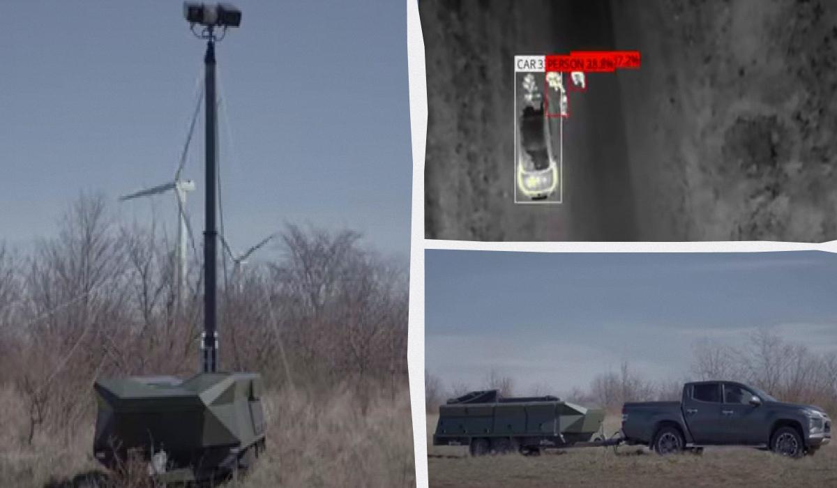 SurveilSpire призначена для розвідки і атаки ворожих дронів / колаж УНІАН, скріншот з відео SurveilSpire призначена для розвідки і атаки ворожих дронів / колаж УНІАН, скріншот з відео