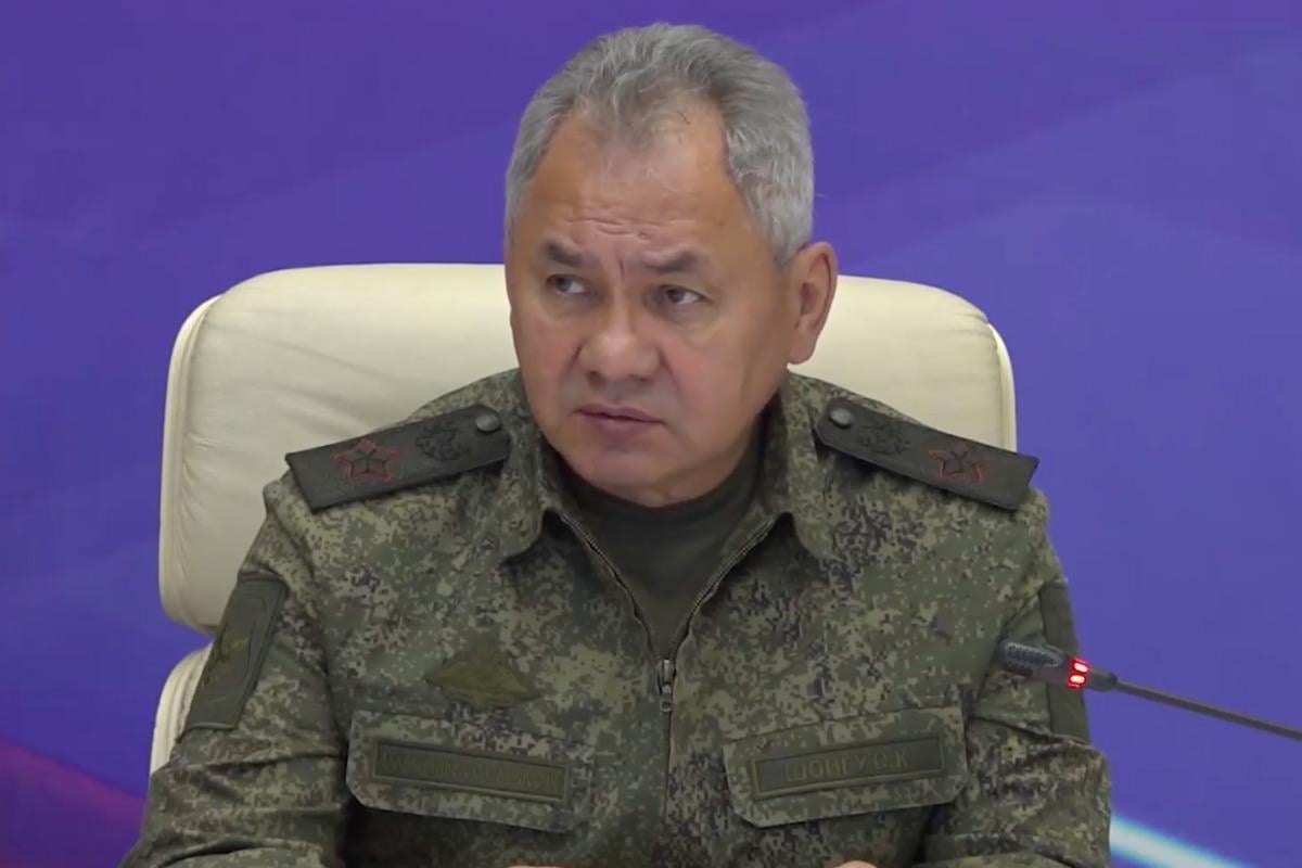 Шойгу заявил, что РФ сформировала 9 резервных полков для войны в Украине / скриншот Шойгу заявил, что РФ сформировала 9 резервных полков для войны в Украине / скриншот