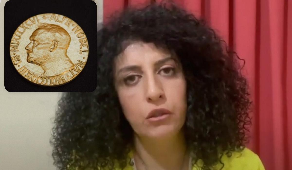 Наргес Мохаммади - лауреат Нобелевской премии мира 2023 / колаж УНІАН, скріншот з відео, фото REUTERS Наргес Мохаммади - лауреат Нобелевской премии мира 2023 / колаж УНІАН, скріншот з відео, фото REUTERS